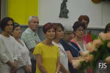 Bajada de la Virgen de las Nieves y encuentro folclórico Anzar en Lomo Magullo (Foto Francisco Javier Santana)
